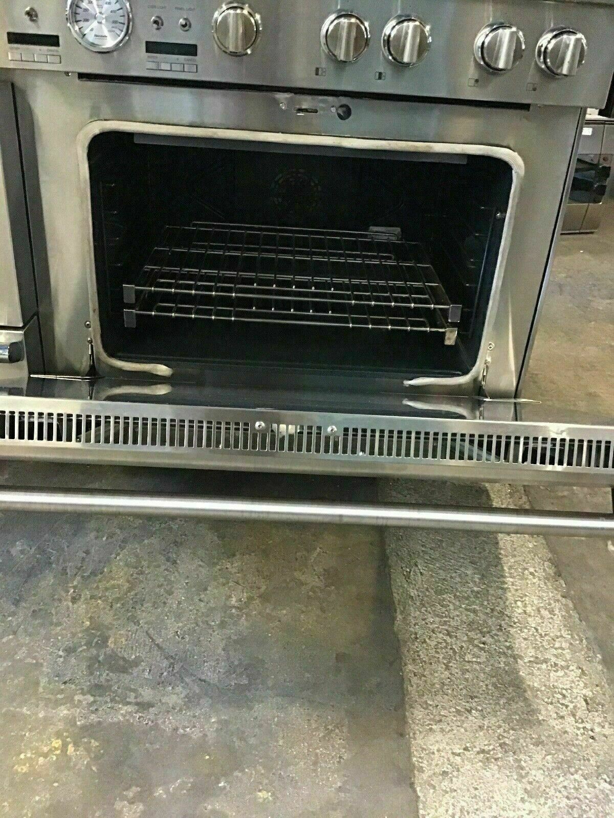 Thermador Pro Grand Professional Series PRD606RESG 60 Inch Dual Fuel Range Discount Appliances