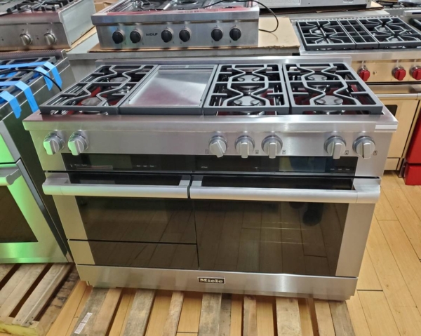 miele gas range 48