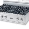 Viking 5 Series VRT5366BSS 36 Inch Gas Rangetop - Image 4